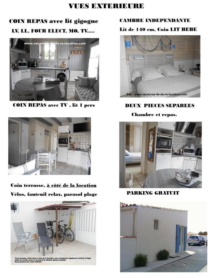 Ile De Re, La Danae, Velos, Wifi, Possibilite Cuisine, Linge, Parking Gratuit Saint-Martin-de-Re Exterior photo